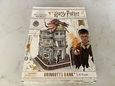 New And Boxed Wizarding World 3D Puzzle Gringotts Bank 74 Pieces • £3.89
