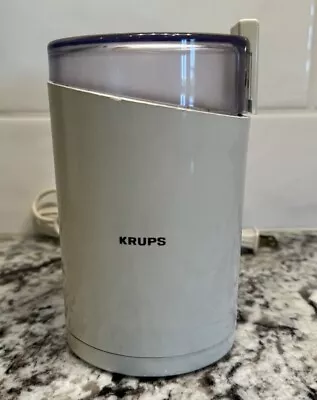 VTG Krups 202 Coffee Bean Spice Mill Grinder Fast Touch Stainless Steel Blades • $15