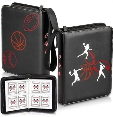 Card Binder 50 Pages 400 Cards Card Holder Card Album For Sports Card Collector • £6.49