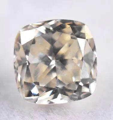 1.05 Cts Synthetic GH Color Moissanite Cushion Cut Certified Gemstone • $19.54