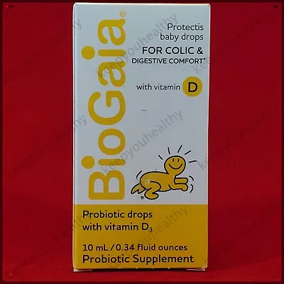 BioGaia Probiotics Drops With Vitamin D For Baby Infants Newborn And Kids • $25.50