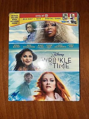 Disney A Wrinkle In Time Blu-Ray DVD Digital Target Exclusive Digital Code NEW  • $3.99