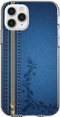 $16.95 • Buy Silicone Cover Case Pattern Geometric Abstract Random Green Wood Jeans Zip Art