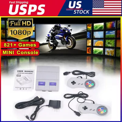 New Supper Classic Mini Console Built In 821 Retro Video Games Support HD Output • $24.99