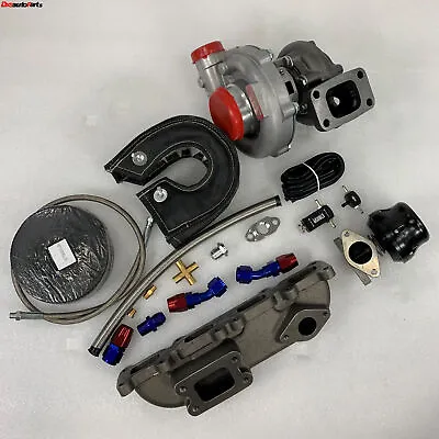 T3/T4 Turbo +Manifold +Wastegate For 03-05 Dodge Neon SRT-4 Sedan 4D 2.4L 2429CC • $459.99