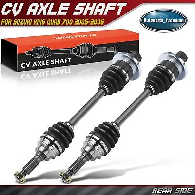 2x Rear Left & Right CV Axle Assembly For Suzuki King Quad 700 LTA700X 4x4 05-06 • $127.99