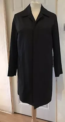 RALPH LAUREN Men's Black Long Sleeved Coat Size Small • £80