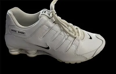 Nike Mens Shox NZ 501524-106 White Running Sneaker Size 9.5 Right ONLY Amputee • $39.99