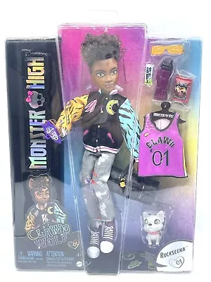 NEW SEALED Monster High Clawd Wolf Fashion Doll With Pet Dog And Accessories • $19.99