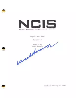 Mark Harmon Signed Autograph NCIS Episode Script Screenplay - Leroy Jethro Gibbs • $299.99