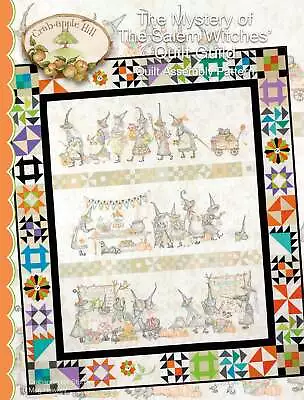The Mystery Of The Salem Witches' Quilt Guild Assembly Quilt Pattern By Meg Hawk • $9.99