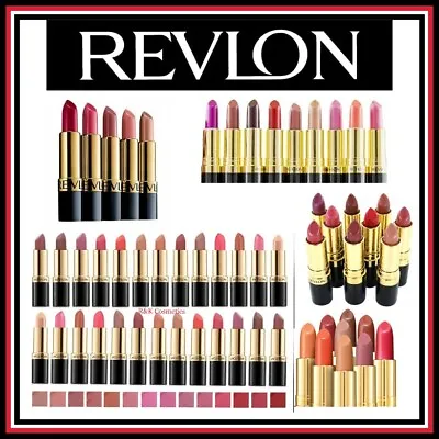 £4.29 • Buy Revlon - Super Lustrous Lipstick - Lots Of Shades  New ❤️ All New Colours Shades
