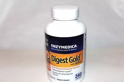 Enzymedica Digest Gold Digestive Support Supplement - 240 Count EXP 3/25     #75 • $54