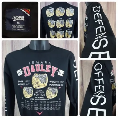 $19.99 • Buy Lemar & Dauley Mens Medium L/S Pullover Crewneck Shirt Chicago Bull Champions