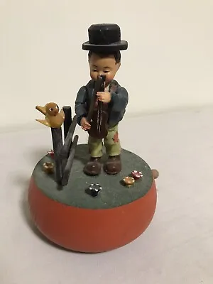 Vintage Reuge Boy Playing Violin - Music Box - Romeo & Juliet - Swiss Movements • $29