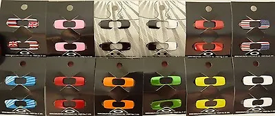 OAKLEY BATWOLF ICONS INTERCHANGEABLE Chrome Diamond Red Orange Green USA Flag  • $19.95