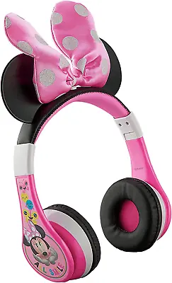 Ekids Minnie Mouse Kids Bluetooth Headphones Wireless With Microphone Includes  • $45.16