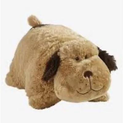 My Pillow Pets Snuggly Puppy Brown 18  Plush Dog Stuffed Soft Animal”2010 VTG • $32