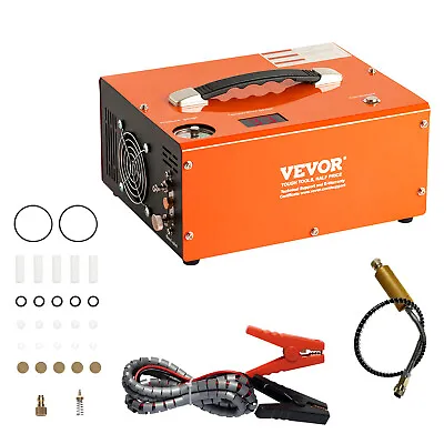 VEVOR PCP Air Compressor 4500PSI/30Mpa Built-in Converter DC12V/AC120V Auto-Stop • $209.99