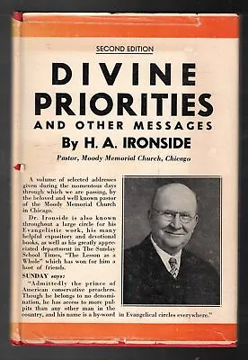 Divine Priorities And Other Messages By H. A. Ironside • $29.99