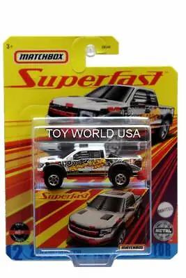 2020 Matchbox Superfast #12 2010 Ford F-150 SVT Raptor • $5.25