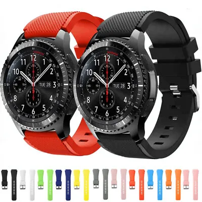 22mm Silicone Watch Band Sport Strap For Samsung Galaxy Watch 46mm SM-R800 R805U • $8.99