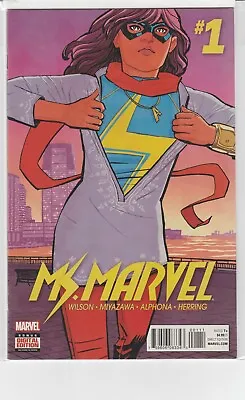 MS MARVEL  #1 (2015) CLIFF CHIANG 1st Print ~ NM • $5