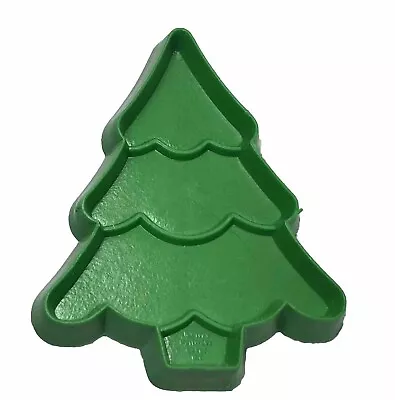 Mini Green Spruce Tree Christmas Nursery Rhyme Hallmark Cookie Cutter Vintage • $8.95