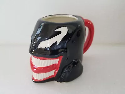 Marvel Venom 16 Oz 3D Ceramic Black/Red Mug Brand New In Box • $14.99