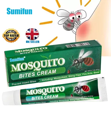 Mosquito Fire Ants Bees Wasps Fleas Horseflies Bedbugs Midges Ticks Bites Cream • £7.99