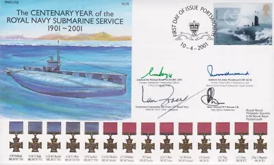 Forces Stamps Souvenir Cover Signed Vc Award Winners • £0.99