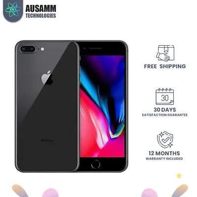 $320 • Buy Apple IPhone 8 Plus 64GB Grey | Excellent Condition | Unlocked Refurbished