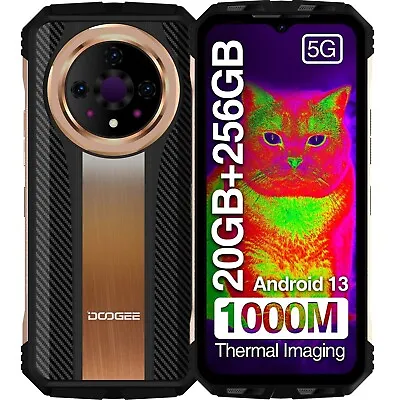 DOOGEE V31GT 5G Thermal Imaging Rugged Smartphones 20GB+256GB 10800mAh Phone NFC • $485.99