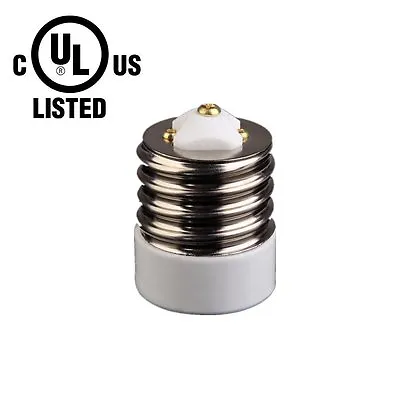 UL Mogul (E39) To Medium (E26) Socket Adapter Converter For Antique Lamp Socket • $39.99