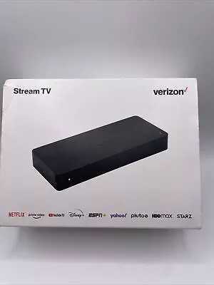 Verizon Stream TV Media Streamer Box Black ASK-STI6220 New Sealed • $50.70