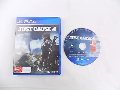 Mint Disc Playstation 4 Ps4 Just Cause 4 Free Postage • $24.90