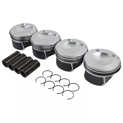 4x Pistons Kit Ø23mm For Audi VW Jetta A4 A6 Q5 GTI 09-15 2.0 TFSI TSI 06H107065 • $82