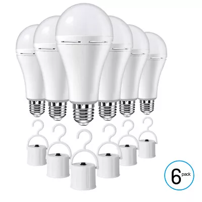 12W(60W) Led Bulb Rechargeable LED Light Bulbs With Battery Backup Emergency • $31.99