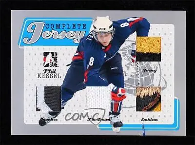 2006 ITG Heroes And Prospects Complete Jerseys Silver /10 Phil Kessel Rookie RC • $210.80