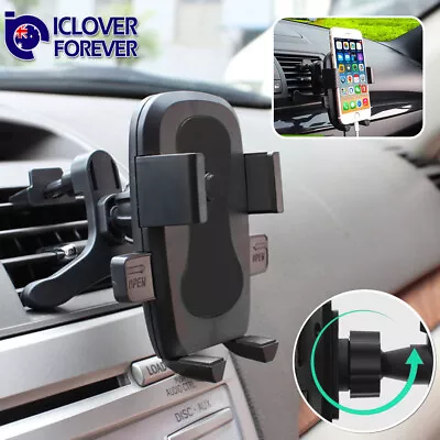 Car Phone Mount Holder Stand Air Vent Cradle For IPhone 15/14/13/12 Pro Max Plus • $12.99