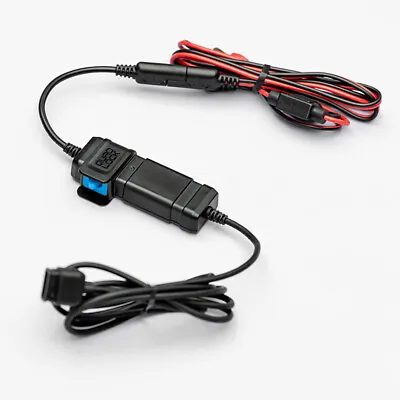 Quad Lock Waterproof 12V To USB Smart Adaptor For Motorcycles Boats Caravans • £29.99