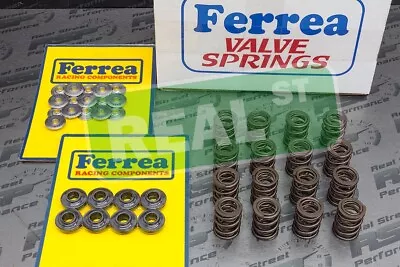 Ferrea 80lbs Dual Valvesprings & Titanium Retainers KIT Fits Nissan 240SX KA24DE • $898.99