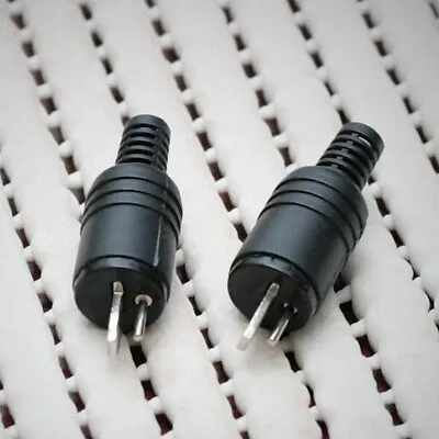 2 Pin DIN Plug Speaker And HiFi Connector Screw Terminals [2 Pack] H~pd Sp • £2.93