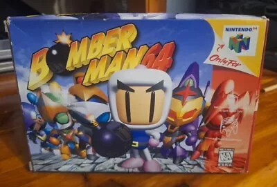 Bomberman 64 (Nintendo 64 1997) Complete In Box - Authentic Tested Works • $74.99