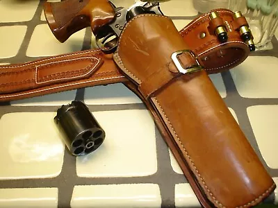 Vintage Holster Bianchi Old Army Style Right Handed Top Quality Leather • $58
