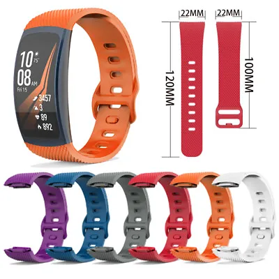 Replacement Watch TPU Band Strap For Samsung Gear Fit2 SM-R360/ Fit2 Pro SM-R365 • $14.28