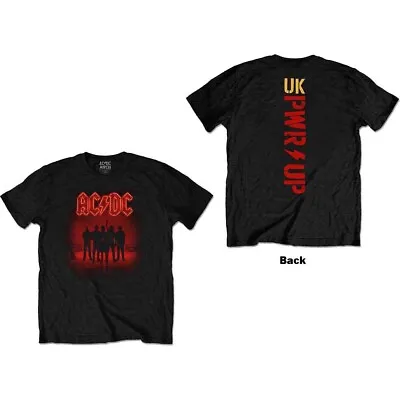 AC/DC Power Up Black Unisex T-Shirt New & Official Rock Merch With Backprint • £16.35