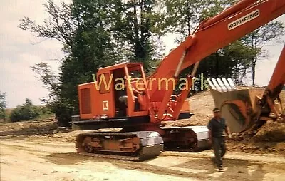 $4.95 • Buy FZ02 KODACHROME 1970s 35MM SLIDE AMERICANA CONSTRUCTION KOEHRING WORK