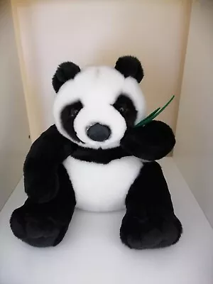 Dowman Soft Touch Black & White Sitting Panda • £5.99