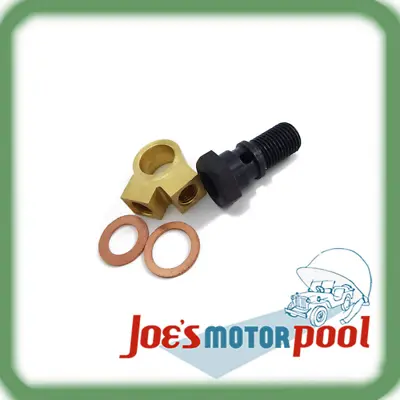 Ford GPW Willys MB Master Cylinder 2 Way Union Bolt Set • $20